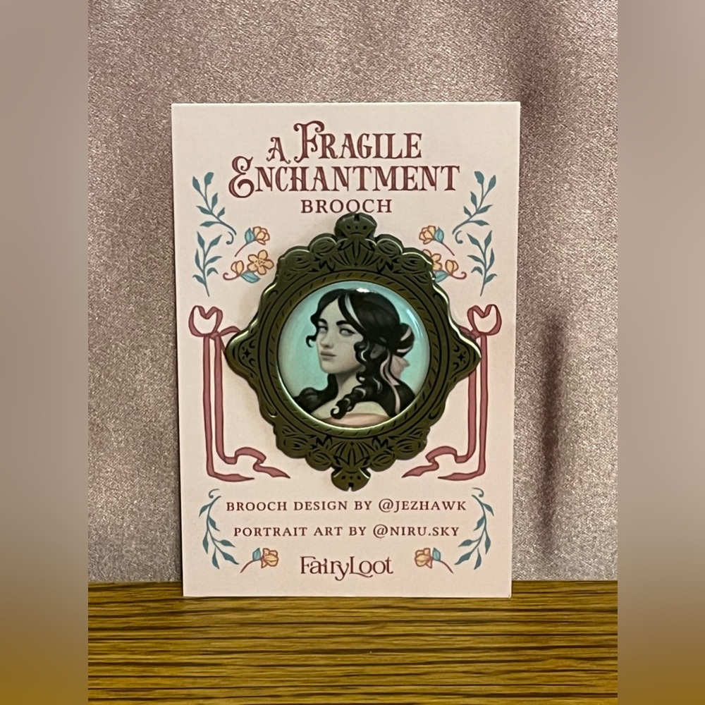 Fairyloot A Fragile Enchantment Broach NWT
